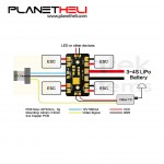 Matek Mini PDB Power Distribution Board With 12V Linear Voltage Regulator For FPV Multicopter